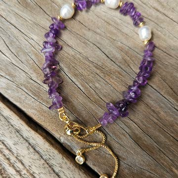 Natural Gem Stone Bracelets 30 Assorted Pieces