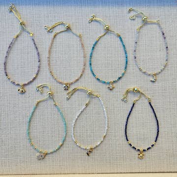 Radiant Gemstone Bracelet Collection 30 Assorted | So Silver