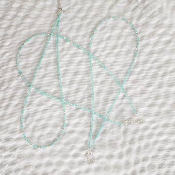 Necklace- Amazonite & Sterling Silver Beads and Findings