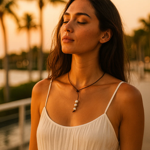 Stillwater Pearl Drop Necklace