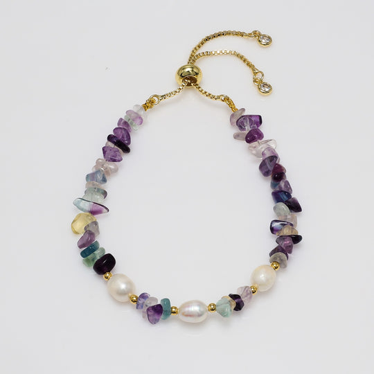 Natural Gem Stone Bracelets 30 Assorted Pieces | So Silver