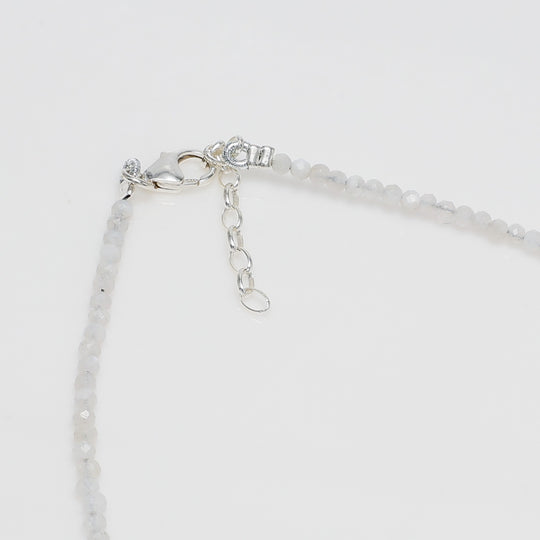 Anklet Moon Stone & Sterling Silver Findings | So Silver