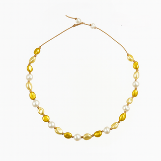 Golden Tides Pearl Necklace